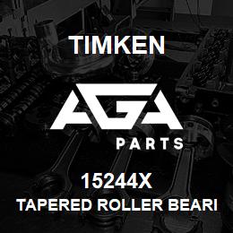 15244X Timken TAPERED ROLLER BEARINGS - SINGLE CUPS - IMPERIAL | AGA Parts