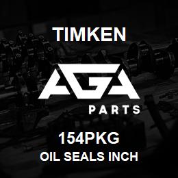 154PKG Timken OIL SEALS INCH | AGA Parts