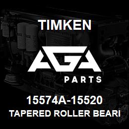 15574A-15520 Timken TAPERED ROLLER BEARINGS - TS (TAPERED SINGLE) IMPERIAL | AGA Parts