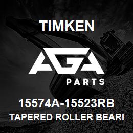 15574A-15523RB Timken TAPERED ROLLER BEARINGS - TS (TAPERED SINGLE) IMPERIAL | AGA Parts