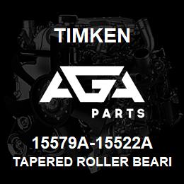 15579A-15522A Timken TAPERED ROLLER BEARINGS - TS (TAPERED SINGLE) IMPERIAL | AGA Parts