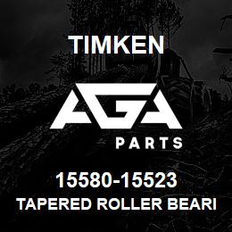 15580-15523 Timken TAPERED ROLLER BEARINGS - TS (TAPERED SINGLE) IMPERIAL | AGA Parts