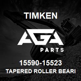 15590-15523 Timken TAPERED ROLLER BEARINGS - TS (TAPERED SINGLE) IMPERIAL | AGA Parts