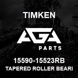 15590-15523RB Timken TAPERED ROLLER BEARINGS - TS (TAPERED SINGLE) IMPERIAL | AGA Parts