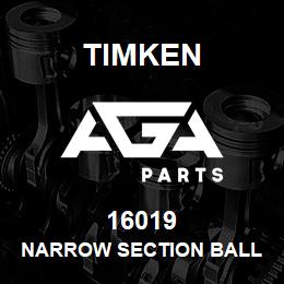 16019 Timken NARROW SECTION BALL BEARINGS (16000, 16100) | AGA Parts