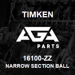 16100-ZZ Timken NARROW SECTION BALL BEARINGS (16000, 16100) | AGA Parts