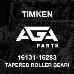 16131-16283 Timken TAPERED ROLLER BEARINGS - TS (TAPERED SINGLE) IMPERIAL | AGA Parts