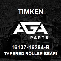 16137-16284-B Timken TAPERED ROLLER BEARINGS - TSF (TAPERED SINGLE WITH FLANGE) IMPERIAL | AGA Parts