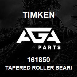 161850 Timken TAPERED ROLLER BEARINGS - SINGLE CUPS - IMPERIAL | AGA Parts