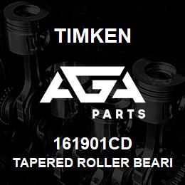 161901CD Timken TAPERED ROLLER BEARINGS - DOUBLE TAPERED CUP - IMPERIAL | AGA Parts