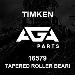 16579 Timken TAPERED ROLLER BEARINGS - SINGLE CONES - IMPERIAL | AGA Parts