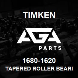 1680-1620 Timken TAPERED ROLLER BEARINGS - TS (TAPERED SINGLE) IMPERIAL | AGA Parts