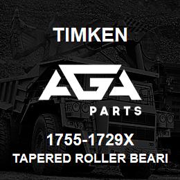 1755-1729X Timken TAPERED ROLLER BEARINGS - TS (TAPERED SINGLE) IMPERIAL | AGA Parts