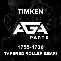 1755-1730 Timken TAPERED ROLLER BEARINGS - TS (TAPERED SINGLE) IMPERIAL | AGA Parts