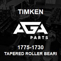 1775-1730 Timken TAPERED ROLLER BEARINGS - TS (TAPERED SINGLE) IMPERIAL | AGA Parts