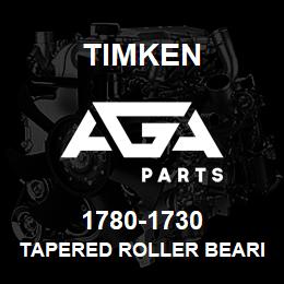 1780-1730 Timken TAPERED ROLLER BEARINGS - TS (TAPERED SINGLE) IMPERIAL | AGA Parts