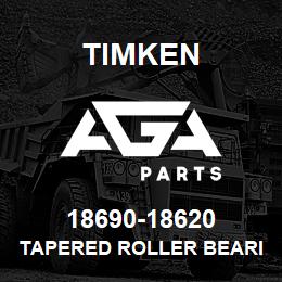 18690-18620 Timken TAPERED ROLLER BEARINGS - TS (TAPERED SINGLE) IMPERIAL | AGA Parts