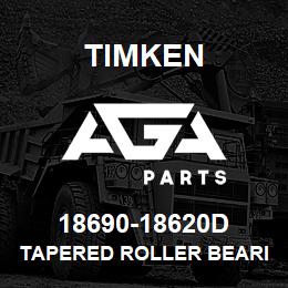 18690-18620D Timken TAPERED ROLLER BEARINGS - TDO (TAPERED DOUBLE OUTER) IMPERIAL | AGA Parts