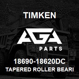 18690-18620DC Timken TAPERED ROLLER BEARINGS - TDO (TAPERED DOUBLE OUTER) IMPERIAL | AGA Parts