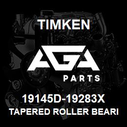 19145D-19283X Timken TAPERED ROLLER BEARINGS - TDI (TAPERED DOUBLE INNER) IMPERIAL | AGA Parts