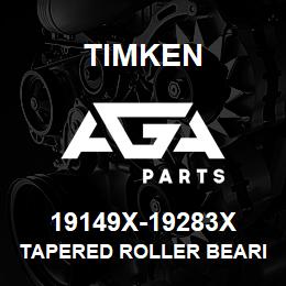 19149X-19283X Timken TAPERED ROLLER BEARINGS - TS (TAPERED SINGLE) IMPERIAL | AGA Parts