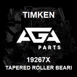 19267X Timken TAPERED ROLLER BEARINGS - SINGLE CUPS - IMPERIAL | AGA Parts