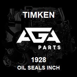 1928 Timken OIL SEALS INCH | AGA Parts