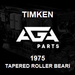 1975 Timken TAPERED ROLLER BEARINGS - SINGLE CONES - IMPERIAL | AGA Parts