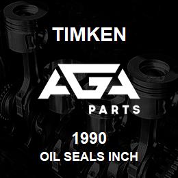 1990 Timken OIL SEALS INCH | AGA Parts