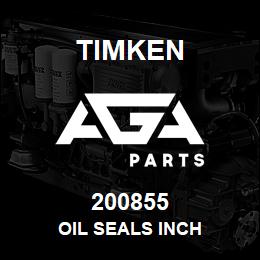 200855 Timken OIL SEALS INCH | AGA Parts