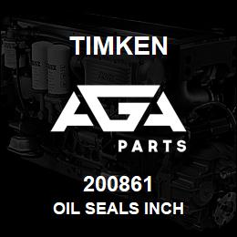 200861 Timken OIL SEALS INCH | AGA Parts