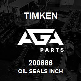 200886 Timken OIL SEALS INCH | AGA Parts