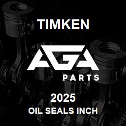 2025 Timken OIL SEALS INCH | AGA Parts