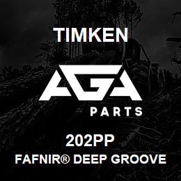 202PP Timken FAFNIR® DEEP GROOVE BALL BEARINGS (9100K, 200K, 300K) | AGA Parts