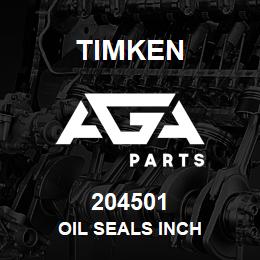 204501 Timken OIL SEALS INCH | AGA Parts