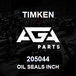 205044 Timken OIL SEALS INCH | AGA Parts