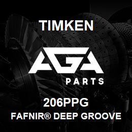 206PPG Timken FAFNIR® DEEP GROOVE BALL BEARINGS (9100K, 200K, 300K) | AGA Parts