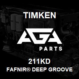 211KD Timken FAFNIR® DEEP GROOVE BALL BEARINGS (9100K, 200K, 300K) | AGA Parts