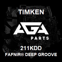 211KDD Timken FAFNIR® DEEP GROOVE BALL BEARINGS (9100K, 200K, 300K) | AGA Parts