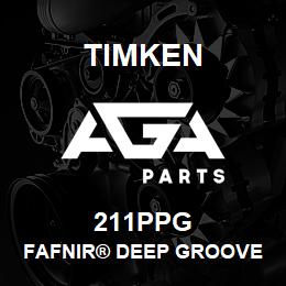 211PPG Timken FAFNIR® DEEP GROOVE BALL BEARINGS (9100K, 200K, 300K) | AGA Parts