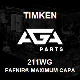 211WG Timken FAFNIR® MAXIMUM CAPACITY BALL BEARINGS (200W, 300W) | AGA Parts