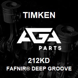 212KD Timken FAFNIR® DEEP GROOVE BALL BEARINGS (9100K, 200K, 300K) | AGA Parts