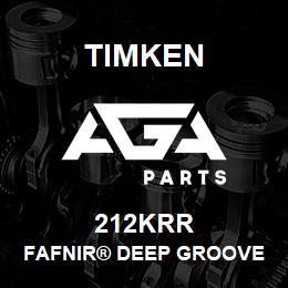 212KRR Timken FAFNIR® DEEP GROOVE BALL BEARINGS (9100K, 200K, 300K) | AGA Parts