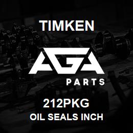 212PKG Timken OIL SEALS INCH | AGA Parts