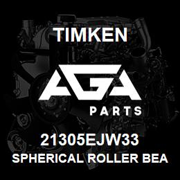 21305EJW33 Timken SPHERICAL ROLLER BEARINGS - STEEL CAGE | AGA Parts