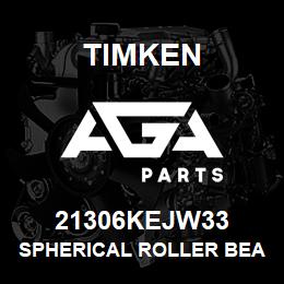 21306KEJW33 Timken SPHERICAL ROLLER BEARINGS - STEEL CAGE | AGA Parts