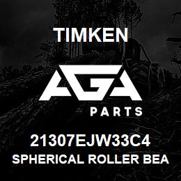 21307EJW33C4 Timken SPHERICAL ROLLER BEARINGS - STEEL CAGE | AGA Parts