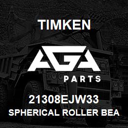 21308EJW33 Timken SPHERICAL ROLLER BEARINGS - STEEL CAGE | AGA Parts