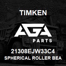 21308EJW33C4 Timken SPHERICAL ROLLER BEARINGS - STEEL CAGE | AGA Parts