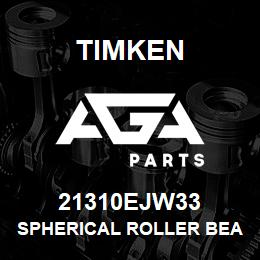 21310EJW33 Timken SPHERICAL ROLLER BEARINGS - STEEL CAGE | AGA Parts